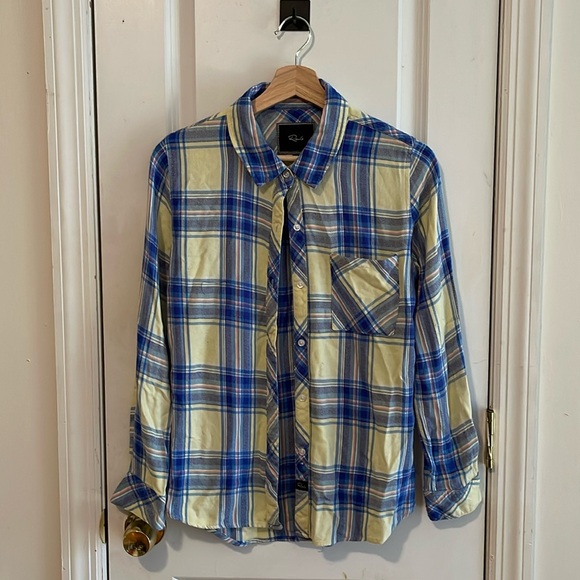 Rails Plaid Top - Picture 1 of 4